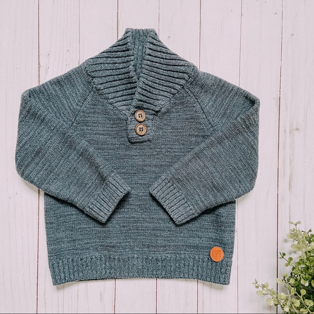 Navy Blue Pullover Sweater